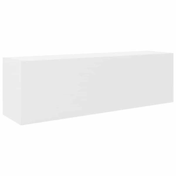 vidaXL Väggskåp för badrum vit 100x25x30 cm konstruerat trä