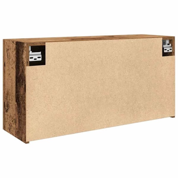 vidaXL Kylpyhuoneen seinäkaappi vanha puu 80x25x40 cm tekninen puu