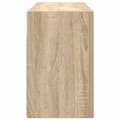 Miniatyrbilde 7 av 11: vidaXL Veggskap til baderom sonoma eik 80x25x40 cm konstruert tre
