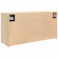 Miniatyrbilde 8 av 11: vidaXL Veggskap til baderom sonoma eik 80x25x40 cm konstruert tre