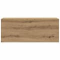 Miniatyrbilde 6 av 11: vidaXL Veggskap til baderom artisan eik 100x25x40 cm konstruert tre
