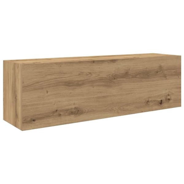 vidaXL Kylpyhuoneen seinäkaappi artesaani 100x25x30 cm tekninen puu