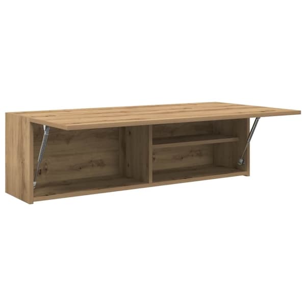vidaXL Kylpyhuoneen seinäkaappi artesaani 100x25x30 cm tekninen puu