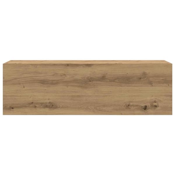 vidaXL Kylpyhuoneen seinäkaappi artesaani 100x25x30 cm tekninen puu