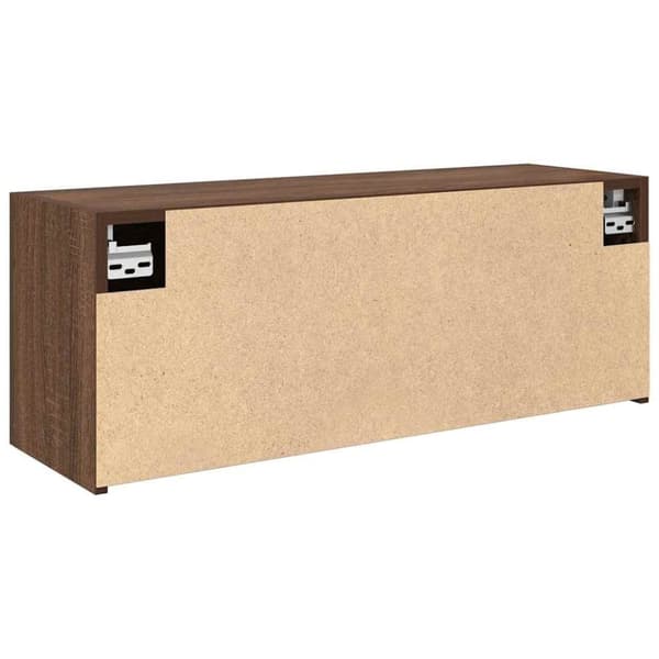 vidaXL Väggskåp för badrum brun ek 80x25x30 cm konstruerat trä