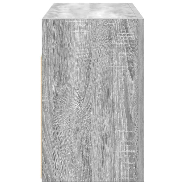vidaXL væghængt badeværelsesskab 60x25x40 cm konstrueret træ