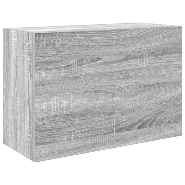 vidaXL væghængt badeværelsesskab 60x25x40 cm konstrueret træ