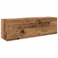 Miniatyrbillede 1 af 2: vidaXL væghængt badeværelsesskab 100x25x30 cm konstrueret træ