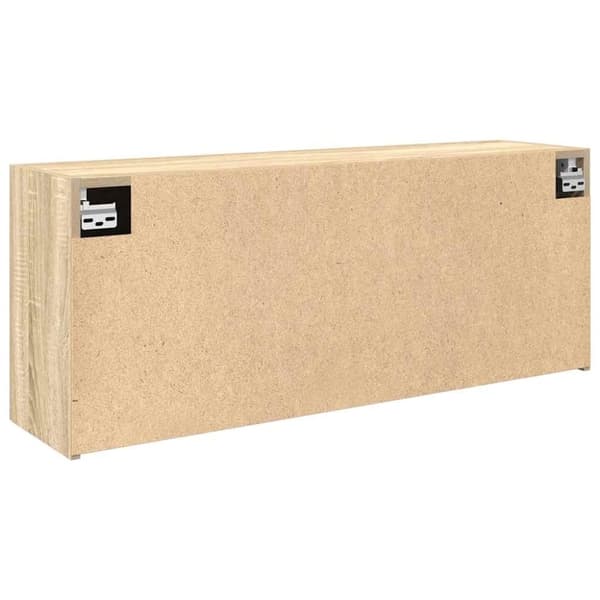 vidaXL Kylpyhuoneen seinäkaappi Sonoma-tammi 100x25x40 cm tekninen puu