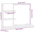 Pikkukuva 11 / 11: vidaXL Kylpyhuoneen peilikaappi artesaani tammi 60x10,5x45 cm