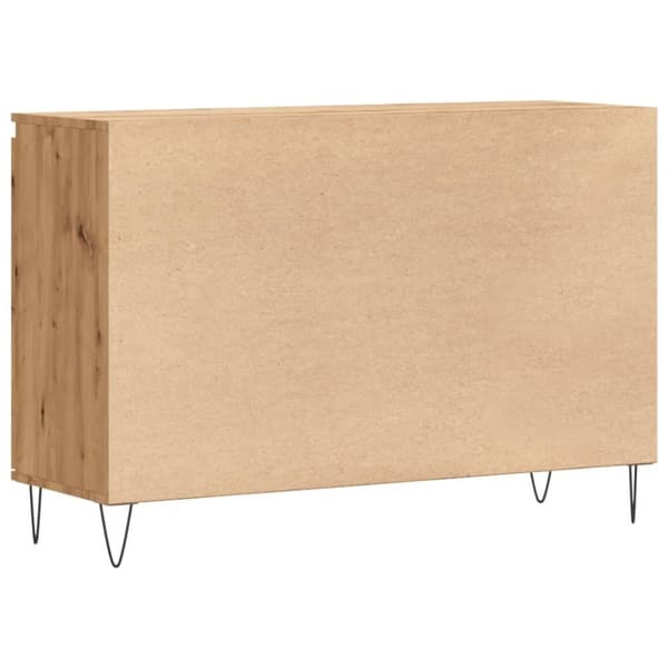 vidaXL skænk 104x35x70 cm konstrueret træ kunsteg