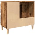 Miniatyrbillede 8 af 11: vidaXL underskab til vask 65x33x60 cm konstrueret træ gammelt trælook