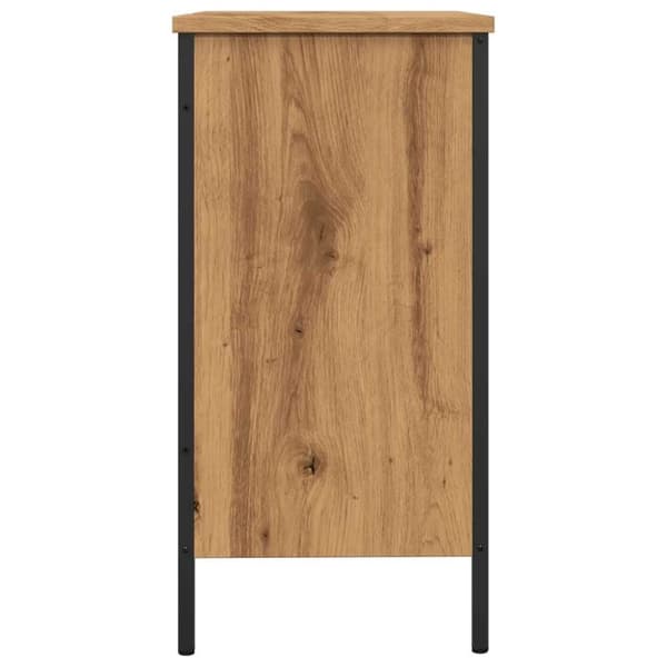 vidaXL vaskeskab 60x30x60 cm konstrueret træ kunsteg