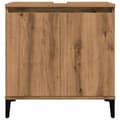 Miniatyrbilde 5 av 11: vidaXL Servantskap artisan eik 58x33x60 cm konstruert tre