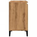 Miniatyrbilde 7 av 11: vidaXL Servantskap artisan eik 58x33x60 cm konstruert tre