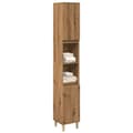 Miniatyrbilde 2 av 11: vidaXL Baderomsskap artisan eik 30x30x190 cm konstruert tre