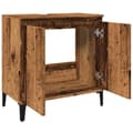 Pikkukuva 6 / 11: vidaXL Pesuallaskaappi vanha puu 58x33x60 cm tekninen puu