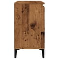 Pikkukuva 7 / 11: vidaXL Pesuallaskaappi vanha puu 58x33x60 cm tekninen puu
