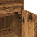 Miniatyrbillede 9 af 11: vidaXL badeværelsesskab 30x30x100 cm konstrueret træ gammelt trælook