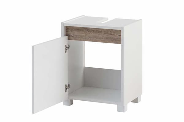 Schildmeyer - 148455 - Cosmo underdel, konstruerat trä, vit, stigningslängd 14 mm, 3 mm tillägg