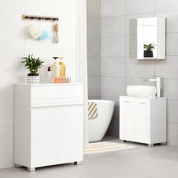 Washbasin Undercase - Badeværelsesbaseskab - Hvid