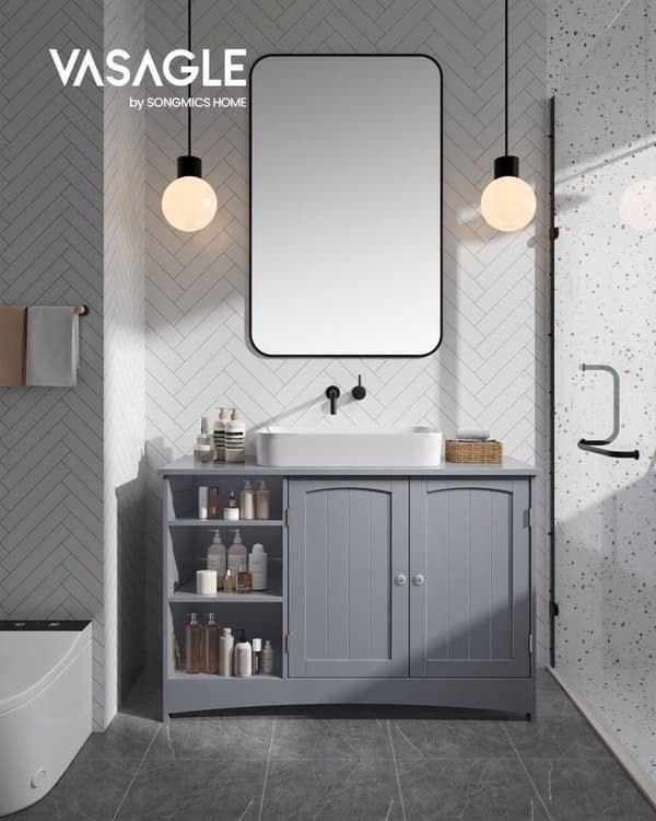 Washbasin kabinet - ekstra lange - 2 døre