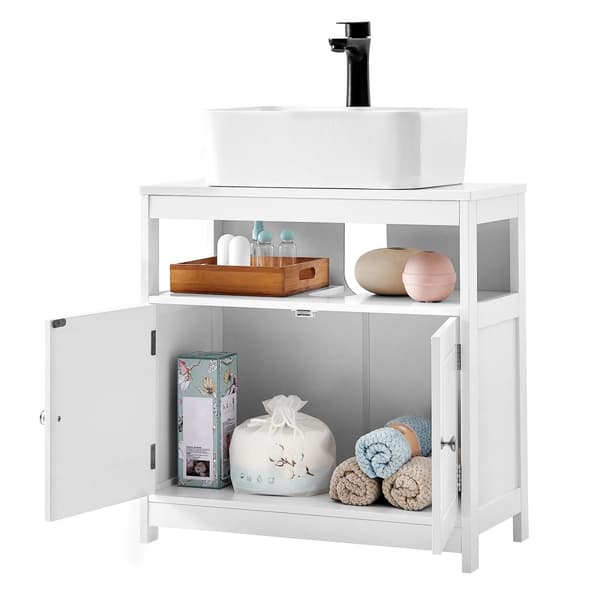 Washbasin Undercase - Badeværelsesmøbler - 60 x 30 x 60 cm - Skandinavisk design - Matt White