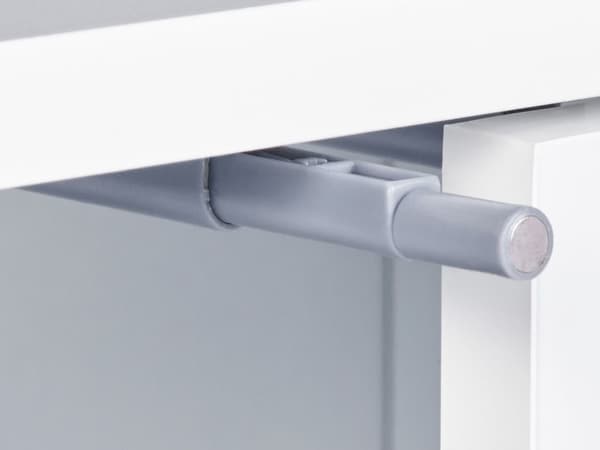 Baderomsskap Hvit og Lyst Tre Bambus MDF Furu Bein Hyller Oppbevaring Baderomsmøbler