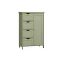 Miniatyrbillede 1 af 8: Badeværelsesskab - 4 skuffer - 30 × 55 × 82 cm - Forest Green