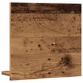 Miniatyrbild 7 av 10: vidaXL Spegelskåp för badrum åldrat trä 40x11x37 cm konstruerat trä