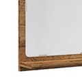 Miniatyrbild 8 av 10: vidaXL Spegelskåp för badrum åldrat trä 40x11x37 cm konstruerat trä