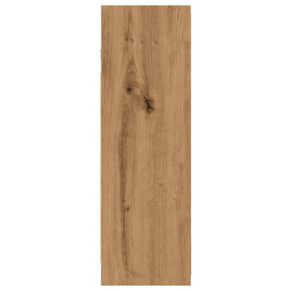 vidaXL Speilskap til baderom artisan eik 62,5x20,5x64cm konstruert tre