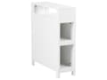 Miniatyrbilde 8 av 11: Baderomsskap Hvit MDF 20 x 70 cm med Kurver Baderomsoppbevaring Smal