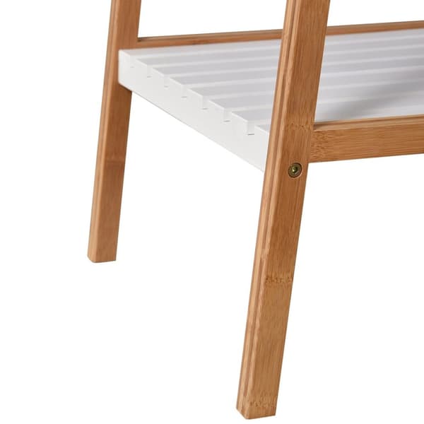 Rootz bambu badrumshylla - badrumsarrangör - förvaringsställ - fuktbeständig - 35W x 36d x 138,5h cm