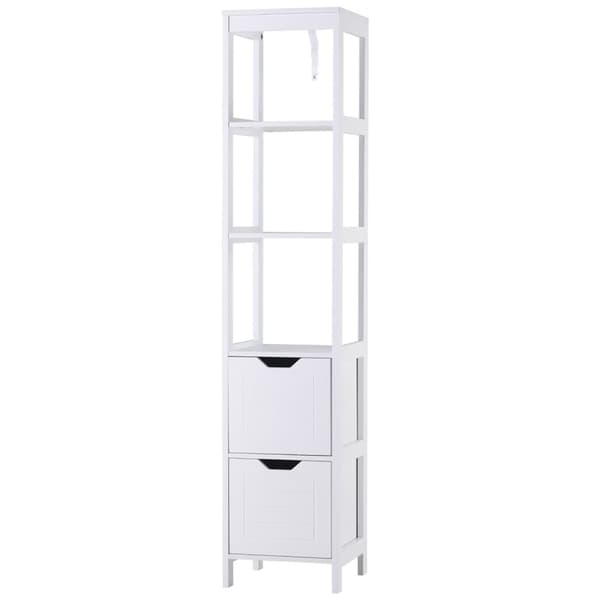 Rootzin kylpyhuoneen hyllykaappi - keittiönkaappi - säilytysjärjestö - tilaa säästävä muotoilu - 30 litran x 30w x 144h cm