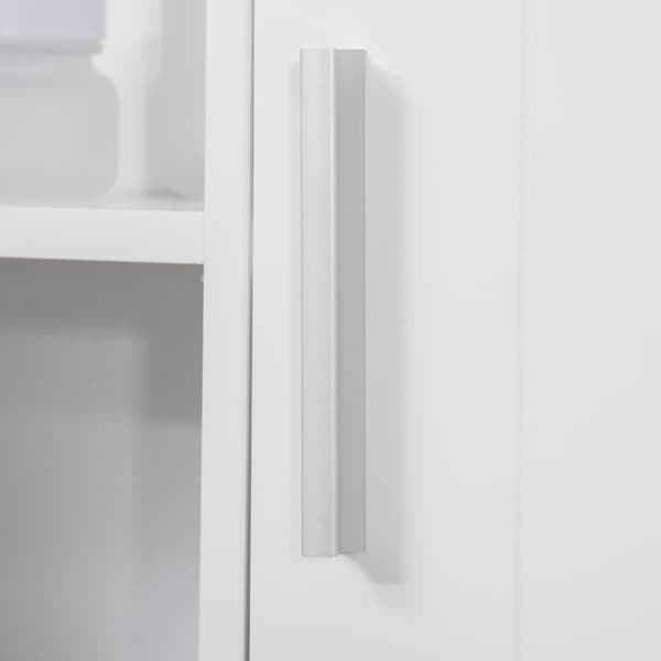 Rootzin kylpyhuoneen seinäpeili kaappi - Vanity -peili - säilytyshylly - tilaa säästävä muotoilu - 54L x 15,2W x 55,3H cm