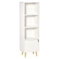 Miniatyrbillede 6 af 7: Rootz Bogreol Hylde - Opbevaringskolonne - 4 Tier Organizer - Nordic Coziness - 40W x 30d x 129,5h cm