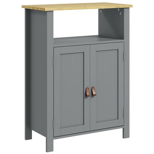 Rootz låg badrumsmöbler - förvaringsskåp - Elegant arrangör - Justerbar hylla - 60W x 30d x 80,5H cm
