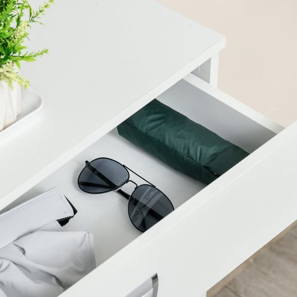 Rootz Shoe Cabinet - Entryway Organizer - Storage Unit - Rumbesparende - 70W x 29d x 92H cm - Holder op til 16 par - Hvid