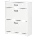 Miniatyrbillede 1 af 7: Rootz Shoe Cabinet - Entryway Organizer - Storage Unit - Rumbesparende - 70W x 29d x 92H cm - Holder op til 16 par - Hvid