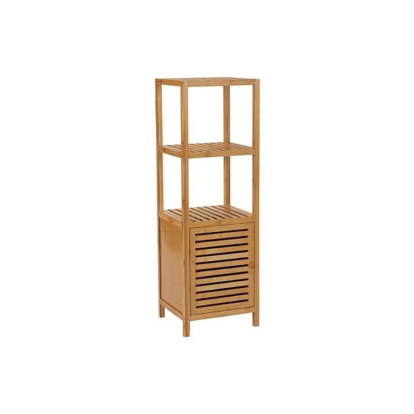 Badrumsskåp i bambu - Andrea House - Ba73110 - 36x33x110cm
