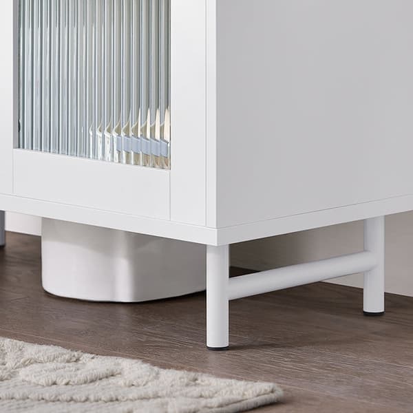 Rootzin pohjakaappi - kylpyhuonekaappi - säilytyskaappi - tilaa säästävä ratkaisu - 60x59x30cm - sopii moderniin sisustus- ja Hides -viemärijärjestelm