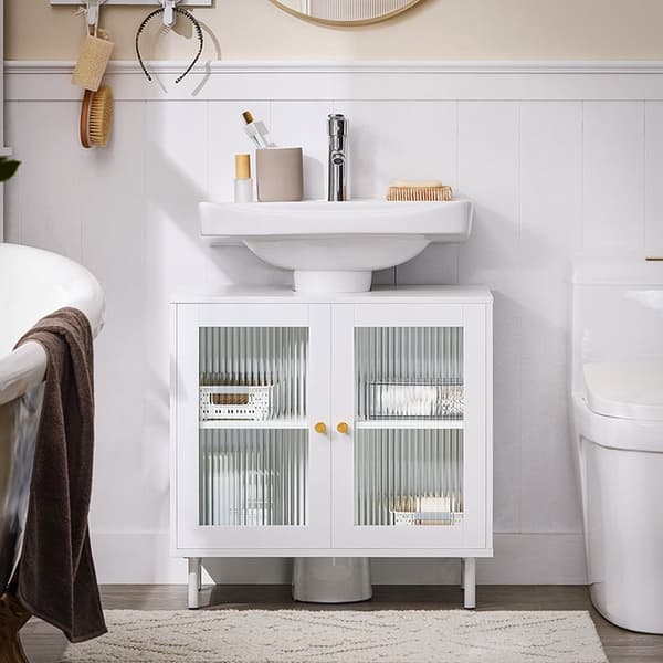 Rootzin pohjakaappi - kylpyhuonekaappi - säilytyskaappi - tilaa säästävä ratkaisu - 60x59x30cm - sopii moderniin sisustus- ja Hides -viemärijärjestelm