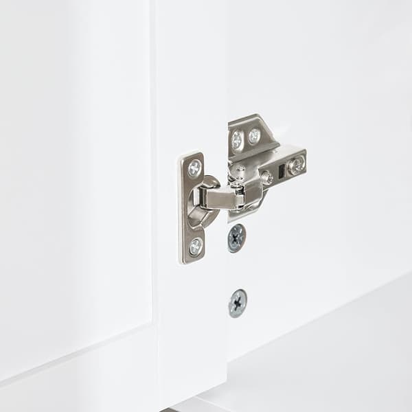 Rootz badeværelse vægskabet - medicinskab - opbevaringsenhed - MDF -materiale - organiserer kosmetik - 75 cm x 60 cm x 30 cm