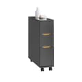 Miniatyrbillede 1 af 8: Rootz Mobile Storage Trolley - Rolling Cart - Space Organizer - Ample Storage - 20x70x60cm