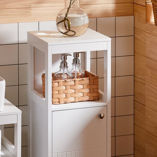Rootz Single Cabinet - Opbevaringshylde - Justerbar arrangør - Tilpasbare højder - MDF, 30x89x30cm