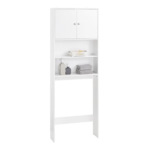 ROOTZ MDF Storage Cabinet - Shelving Unit - Closet - Easy Access & Storage Race - 65x182x20cm - Wall Mountable - Fugtbeskyttet