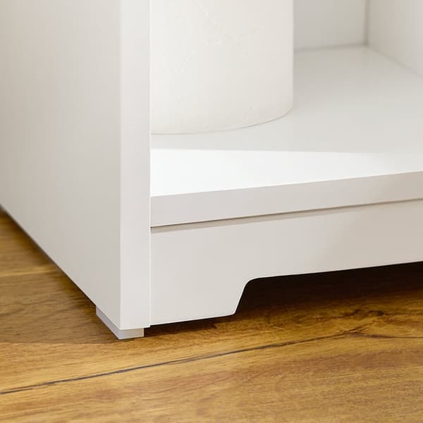 Rootz Modern Badrumskåp - Vanity Storage - Toalettarrangör - Vattentät - 50 cm x 86 cm x 21 cm