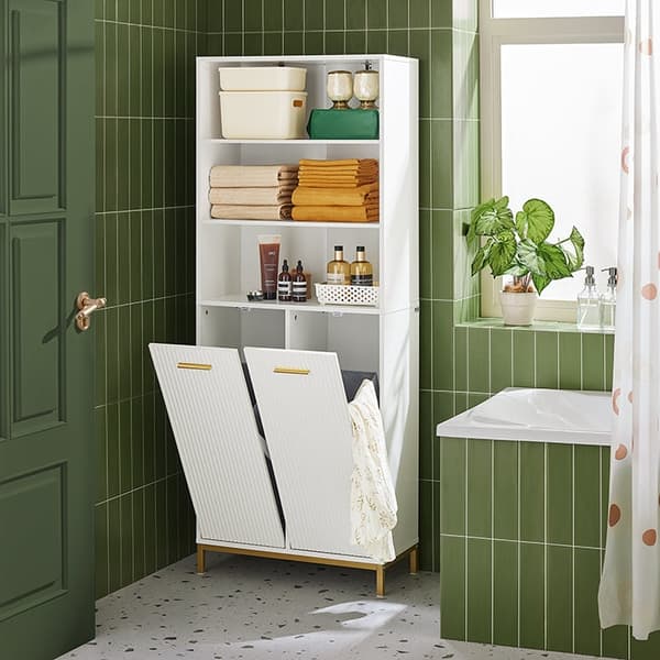 Rootz Tall Cabinet - Lagringsarrangör - Badrumshylla - Elegant design - 65x170x32cm