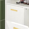 Miniatyrbild 6 av 8: Rootz Tall Cabinet - Lagringsarrangör - Badrumshylla - Elegant design - 65x170x32cm